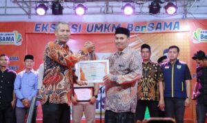 Sekretaris Daerah Marhaban SE Secara Resmi Tutup Acara Eksibisi UMKM